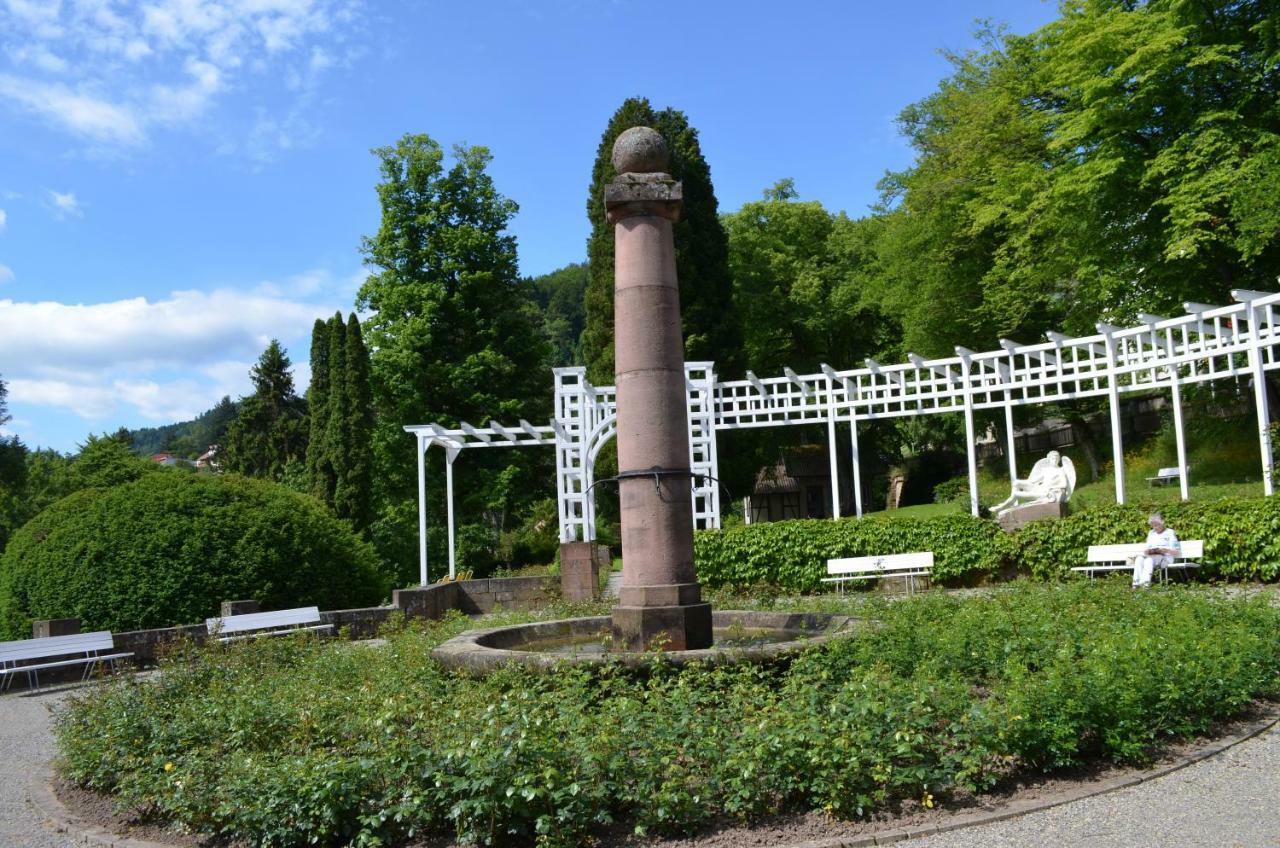 באד ווילבאד Ferienwohnung Am Kurpark מראה חיצוני תמונה