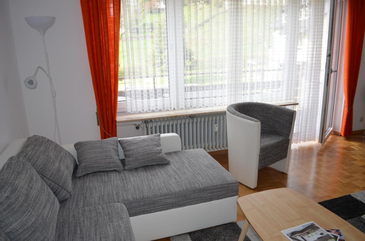 באד ווילבאד Ferienwohnung Am Kurpark מראה חיצוני תמונה
